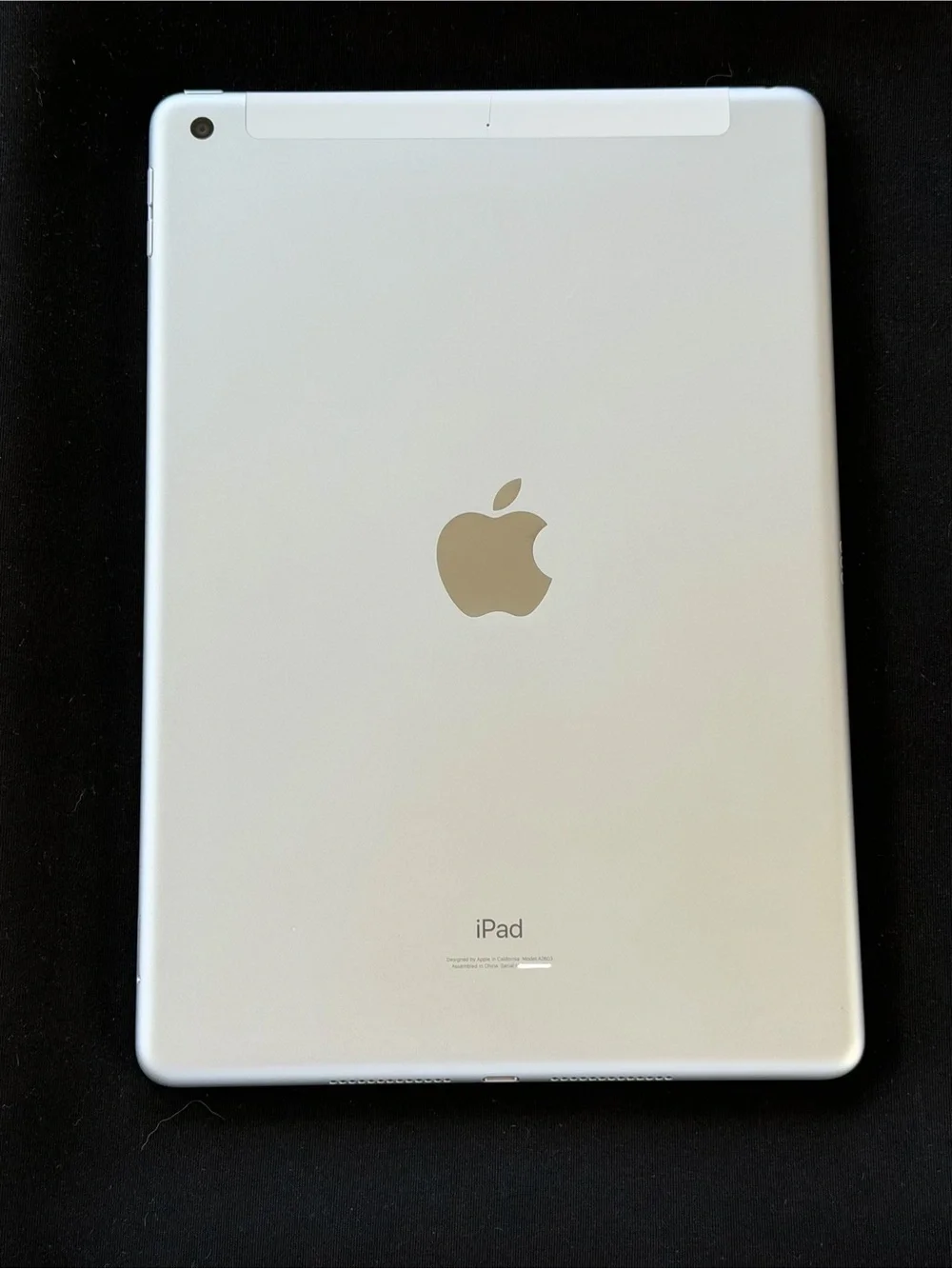 Apple iPad Black Front Silver Edge Tablet